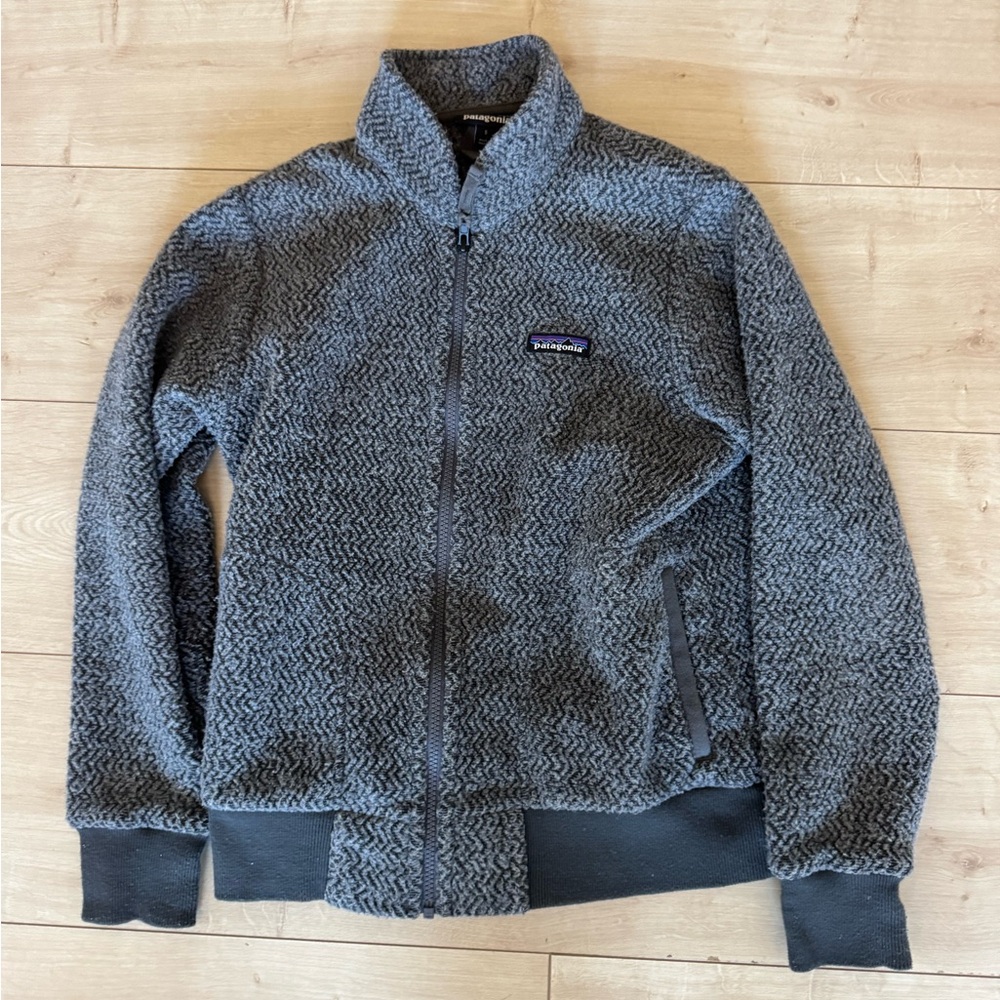 Patagonia Gray Fleece Jacket Women’s